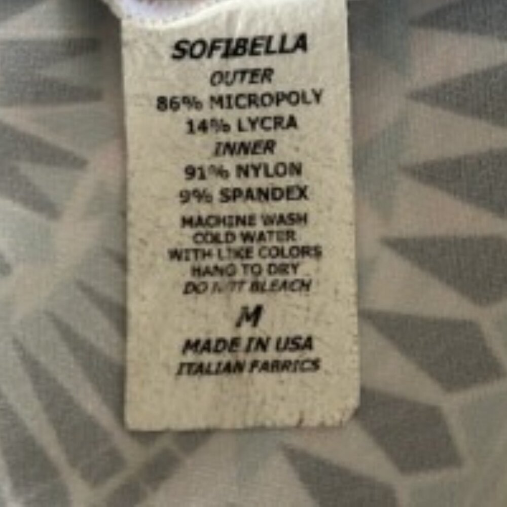 Sofibella Multi-Color Ruffle Skirt Medium - Picture 5 of 5